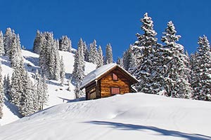 Ferienhäuser und Ferienwohnungen für Skiurlaub i Skigebiet